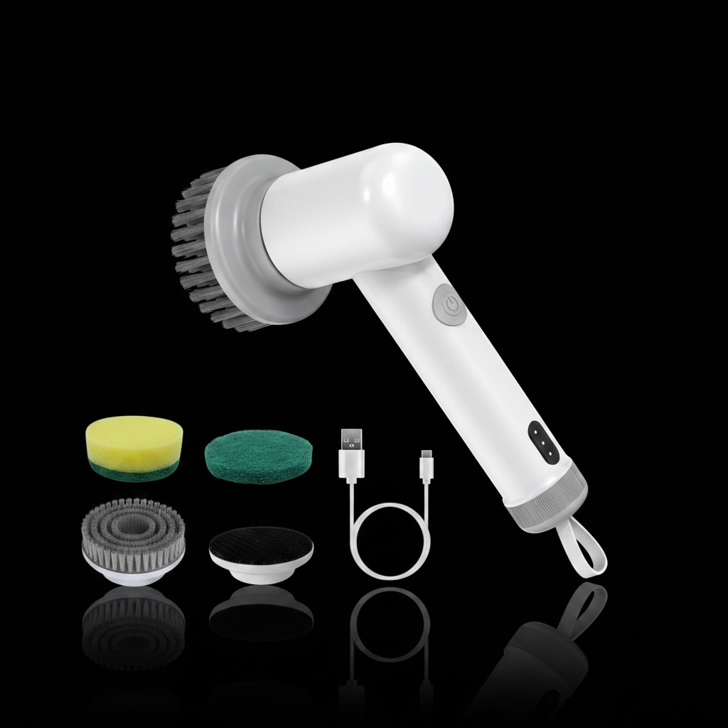 TurboBrush Pro™ — zestaw z końcówkami