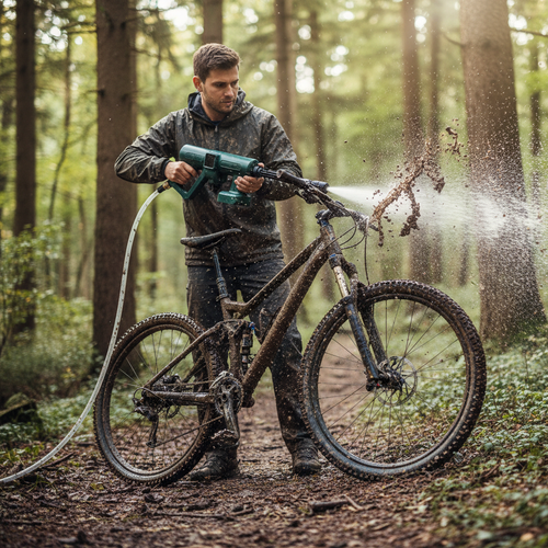 Mycie roweru MTB